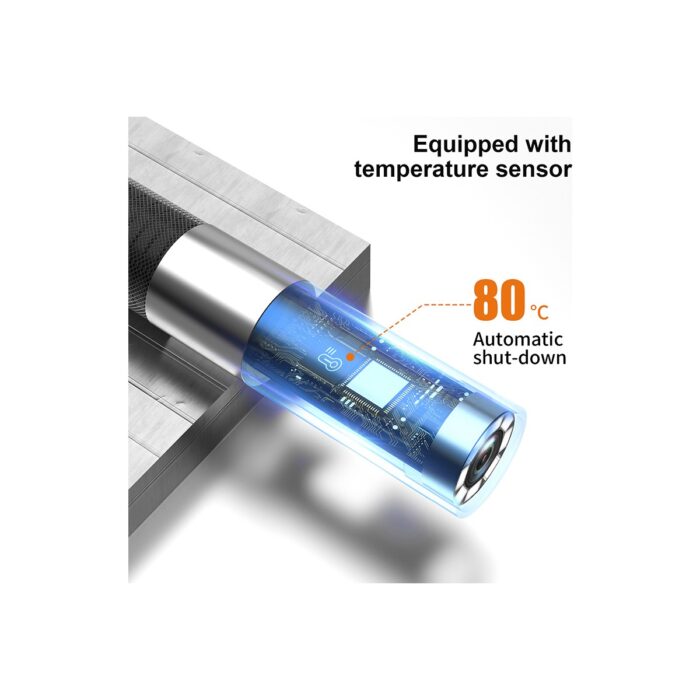 Anesok S10 Lens Çapı 3.9mm 360 Derece  Hareketli Oynarbaşlı 2 Metre Kablo Endoskop Yılan Kamera - Görsel 4