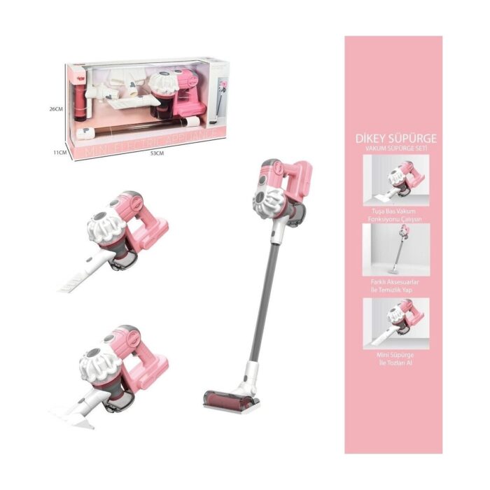 AyrStore LS8803C Dikey Elektrik Süpürgesi  Pembe - Görsel 3