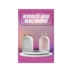 AyrStore Hava Nemlendirici Ultrasonik Aromaterapi Difüzör Tavşan Nemlendirici - Görsel 2