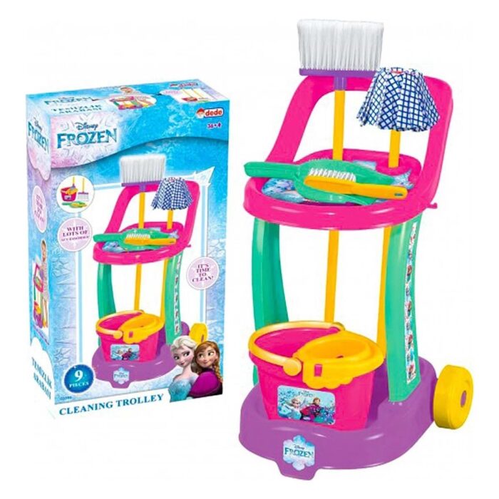 AyrStore Dede Frozen Temizlik Arabası - Görsel 1