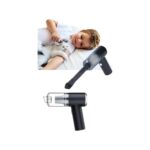 AyrStore Yeni Nesil Mini Vakumlu Araç Süpürgesi El Süpürgesi Şarjlı - Görsel 4