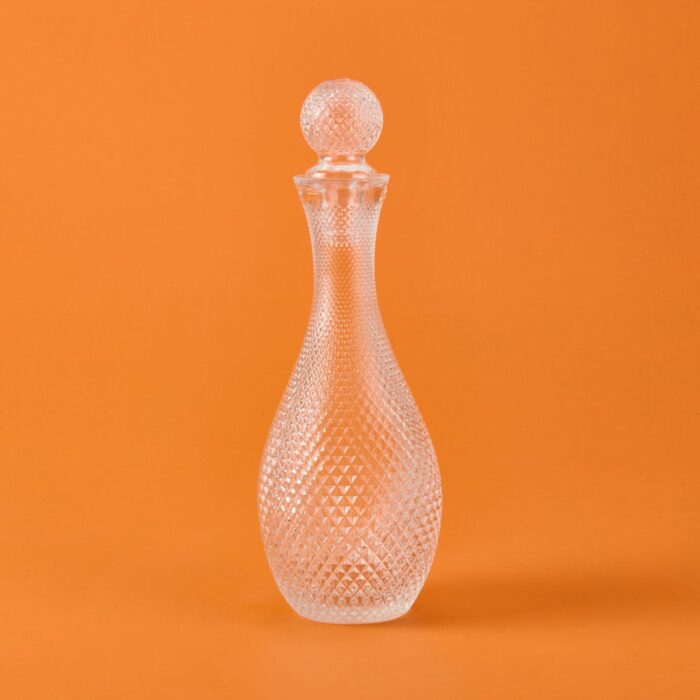 Cam Deposu Kapaklı Şerbetlik - Şeffaf - 1 Lt - Görsel 2