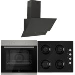 Ferre Xe Serisi Siyah Ankastre Set (XE61MDV-2140-SFMM600)