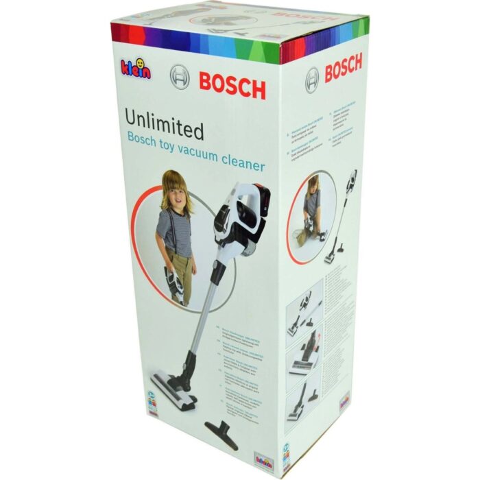 110001243055947.jpg AyrStore Bosch Oyuncak Sesli Işıklı Beyaz Elektrik Süpürgesi - S00006812 - Görsel 1