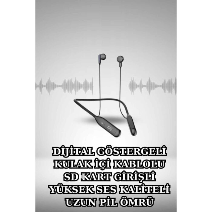 Brf Kablolu Bluetooth Kulaklık ve Kadınlara Özel Bileklik Hediyeli Yeni Nesil Akıllı Saat 3 Kordonl - Görsel 2