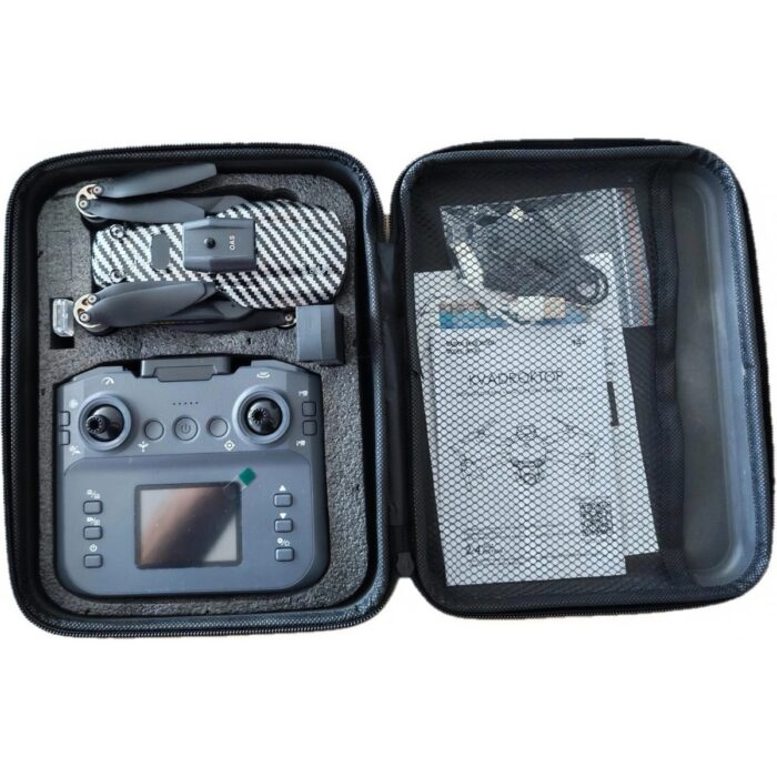 Wirkmarkt Wirmarkt   Model S9   4K Kameralı Rc Uzaktan Kumandalı Çocuklar ve Sosyal Medya Çekimi Için Uygun, Katlanabilir Drone Mini Quadcopter   Çanta Hediyeli - Görsel 1