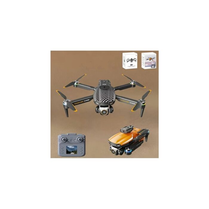 Wirkmarkt Wirmarkt   Model S9   4K Kameralı Rc Uzaktan Kumandalı Çocuklar ve Sosyal Medya Çekimi Için Uygun, Katlanabilir Drone Mini Quadcopter   Çanta Hediyeli - Görsel 4