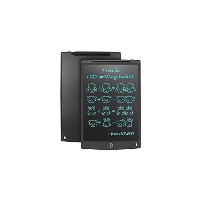 T12 Siyah Writing Tablet LCD 12 Inç Dijital Kalemli Çizim Yazı Tahtası - Görsel 2