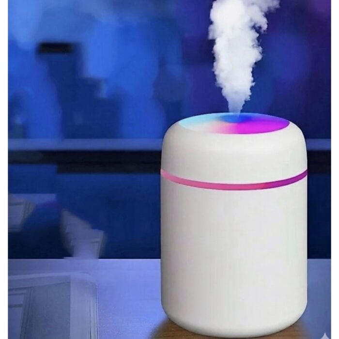 Hane216 300 ml Işıklı Ledli Hava Nemlendirici Buhar Makinesi ve Aroma Verici Buhardanlık - Görsel 1