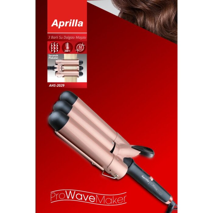 110001244774867.jpg Aprilla Hızlı 3'lü Su Dalgası (WAG) Maşası 32mm - Görsel 1