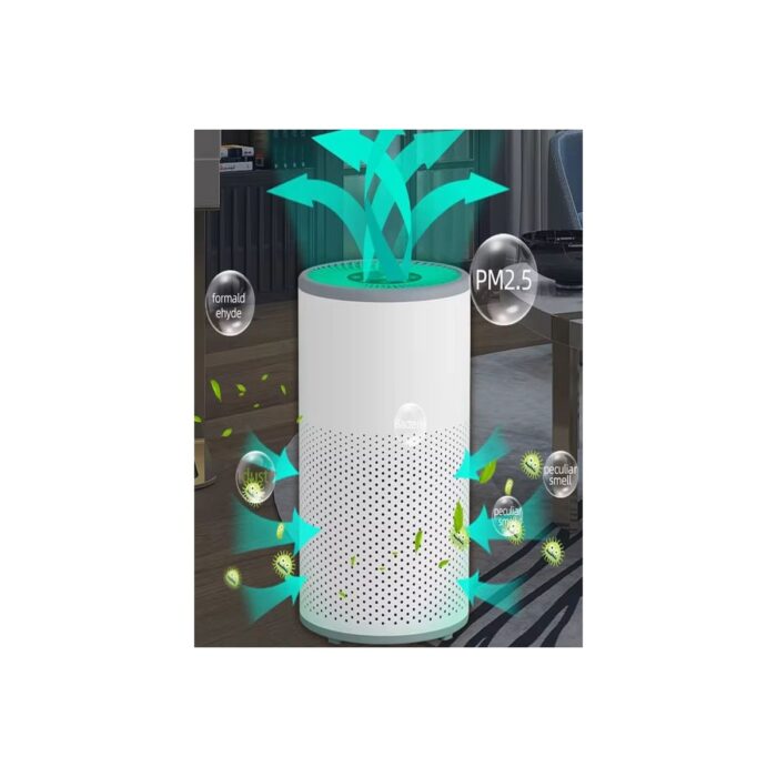 110001244837138.jpg Deanb 100 M³ Hacim Akıllı Hava Temizleyici 3 Katmanlı Hepa Hava Filtreli Temizleme Makinesi - Sessiz - Görsel 1