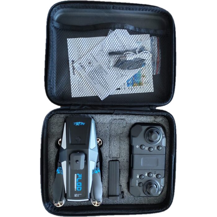 Wirkmarkt S5 Pro Katlanabilir Drone Fpv Mobil Takip, Akrobatik Uçuş, Brushless Motor Içerik Üretimi (Çantalı) - Görsel 2