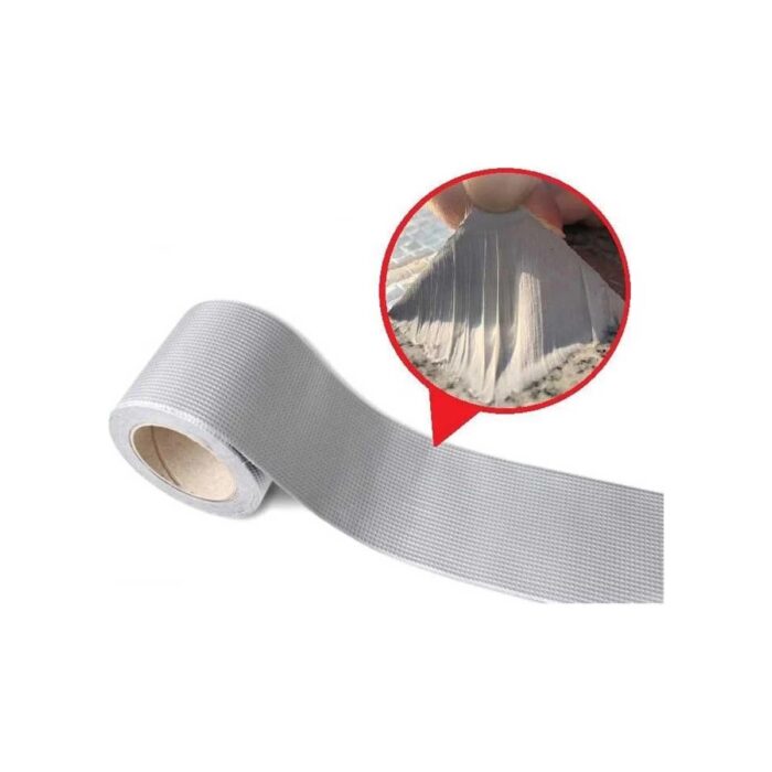 AyrStore 5 Metre x 10CM Çamur Bant Alüminyum Izolasyon Tamir Çatlak Bantı - Görsel 1