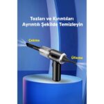 AyrStore Taşınabilir Kablosuz Elektrikli El Süpürgesi- Ev, Ofis, Araba ,klavye Temizliği Için Ideal - Görsel 3