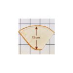 AyrStore (1 Adet) Yıkanabilir, Kumaş Kahve Filtresi (No:4) AĞARTILMAMIŞ%100 Ham Pamuk, Organik, Ekolojik - Görsel 5