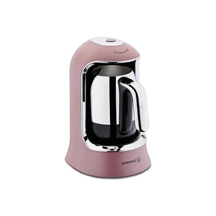 AyrStore Kahvekolik Rosagold/krom Otomatik Kahve Makinesi - Görsel 1