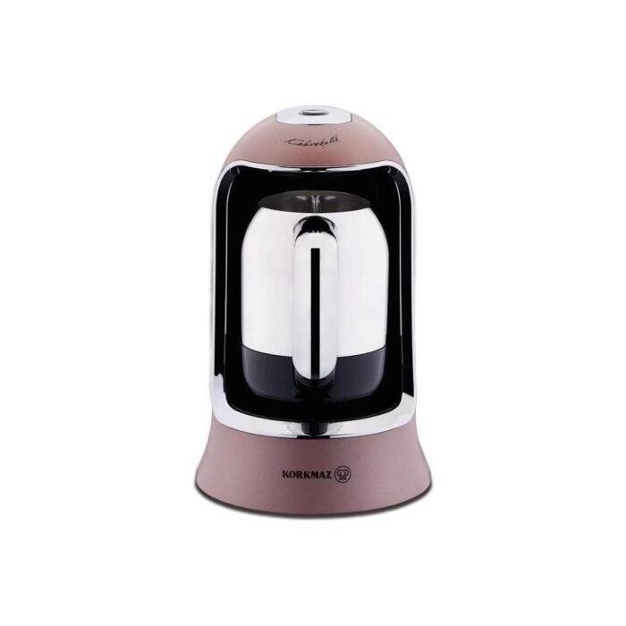 AyrStore Kahvekolik Rosagold/krom Otomatik Kahve Makinesi - Görsel 2