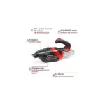 AyrStore Akülü El Süpürgesi Te-Hv 18/06 Li-Solo Power X-Change (18V, 72 Mbar Emiş Gücü, Dar Alan - Görsel 3