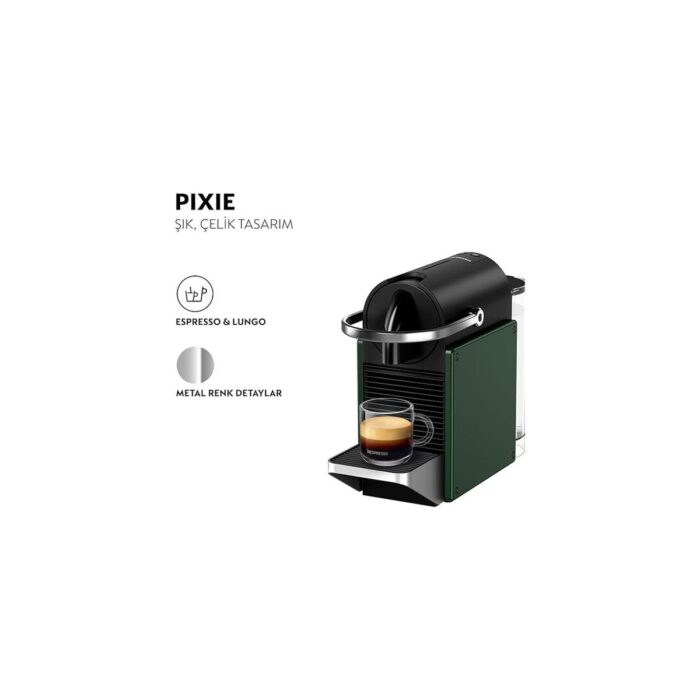 AyrStore C62 Pixie Kahve Makinesi,yeşil - Görsel 2