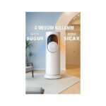 ARTILED Uzaktan Kumandalı Dokunmatik Taşınabilir Sıcak Üfleme Isıtıcı – 180° Hava Sirkülasyonu