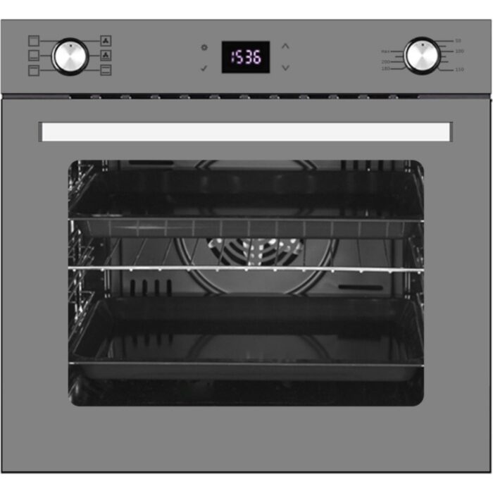 Ferre ve Afm Tech Marka / Greyzon Antrasit Gri Ultra Sessiz Ankastre Set( D079-SA +FM2210 + FM7710) - Görsel 3