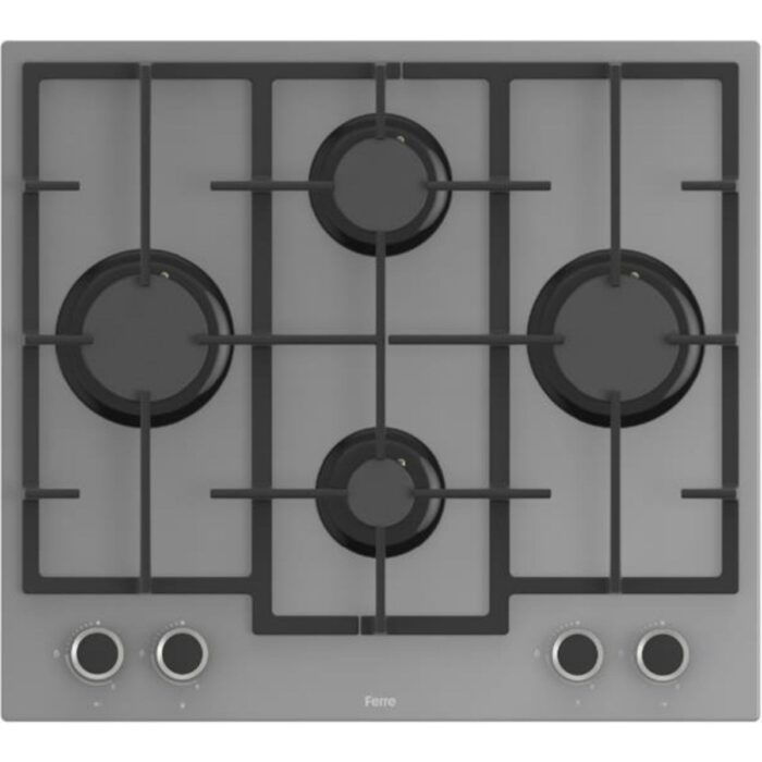 Ferre ve Afm Tech Markalı /   Greyton Gri - Antrasit Cam  Ankastre Set  ( LN388 + FM3407 + FM7710) - Görsel 2