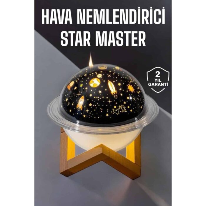 110001248134583.jpg Ronanna Hava Nemlendirici Projeksiyon Görünümlü USB Bağlantılı Aromaterapi - Görsel 1