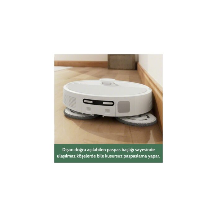 iRobot Roomba Plus 505 Combo Robot Süpürge ve Paspas + Autowash (Beyaz) - Görsel 4