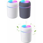 Ronanna Rgb Işıklı Ulrasonik Ledli Hava Nemlendirici Buhar Makinesi Buhardanlık - Görsel 3