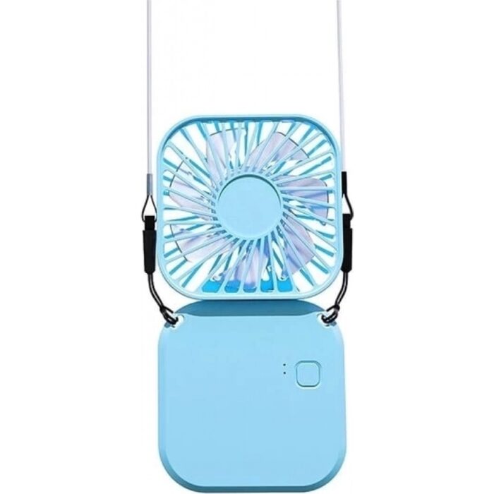 MiraLive El Fanı Mini Masaüstü ve Boyun Askılı Fan Portatif Şarjlı 3 Kademeli Vantilatör Soğutucu - Görsel 3