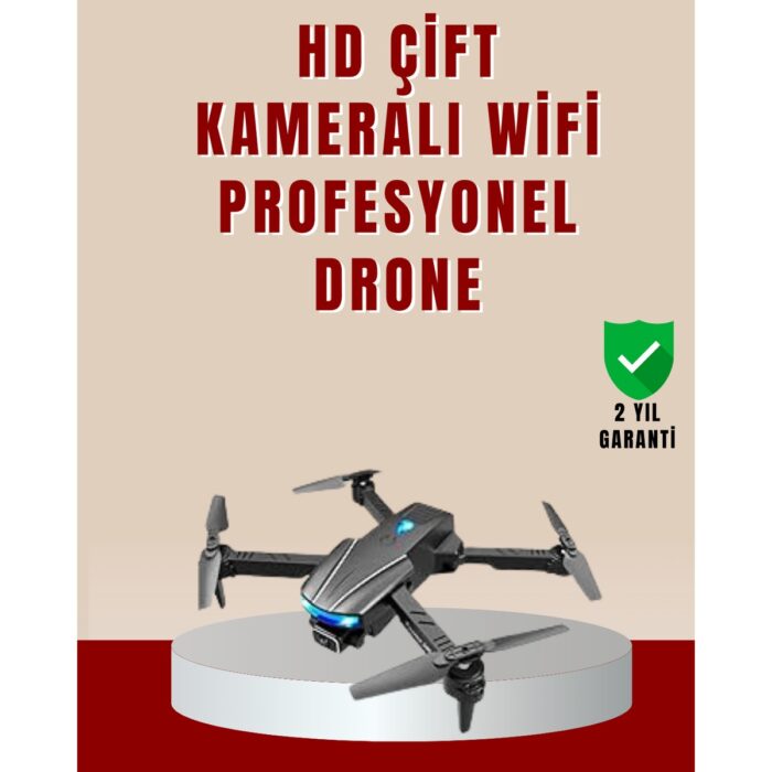 110001248897686.jpg Katlanabilir 4K Kamera Drone Uzaktan Kumandalı Profesyonel Drone - Görsel 1