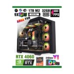 Zeiron Mirage X32 Ryzen 7 5700X 32GB Ram 1tb M.2 Nvme SSD 8gb RTX4060 Sıvı Soğutmalı Oyuncu Bilgisayarı