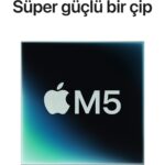 Apple MacBook Pro M5 16GB 1TB SSD macOS 14" Taşınabilir Bilgisayar Uzay Siyahı MDE14TU/A - Görsel 3