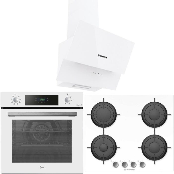 Hoover Ankastre Set Beyaz ( HVW6MV - HDG6C2GWTK - HO3158W ) - Görsel 1