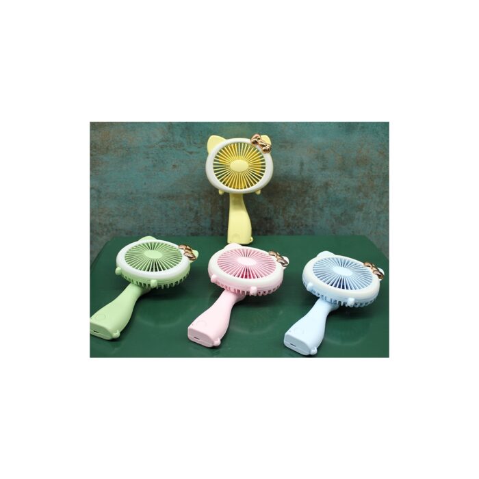 110001250461907.jpg Şarjlı El Fanı Vantilatör 3 Kademeli - Görsel 1