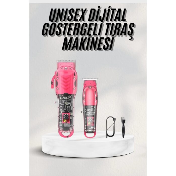 110001250603628.jpg Mayf Renkli Profesyonel Tıraş Makinesi USB Şarjlı Saç Kesme Makinesi - Görsel 1