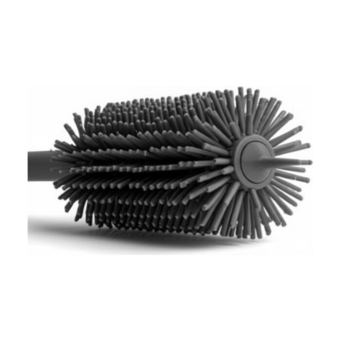 Silikon Uzun Saplı Kavanoz Yıkama Fırçası 360° Dönebilen Başlık - Görsel 3