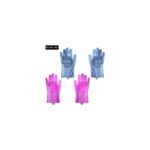 Sihirli Bulaşık Eldiveni 100°C Isı Dirençli Çok Amaçlı Temizlik Eldiveni - Görsel 5