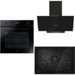 Hoover Xl Siyah Ankastre Set ( HO3158B -HVG7PB/TK- HDG9C2GBTK )