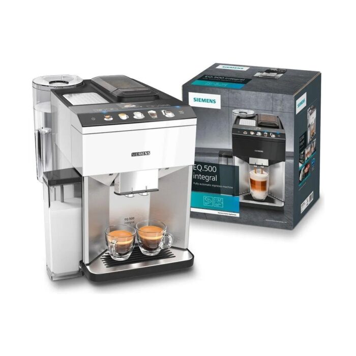 Siemens TQ507R02 Tam Otomatik Espresso Makinesi Integral EQ500 Beyaz - Görsel 4