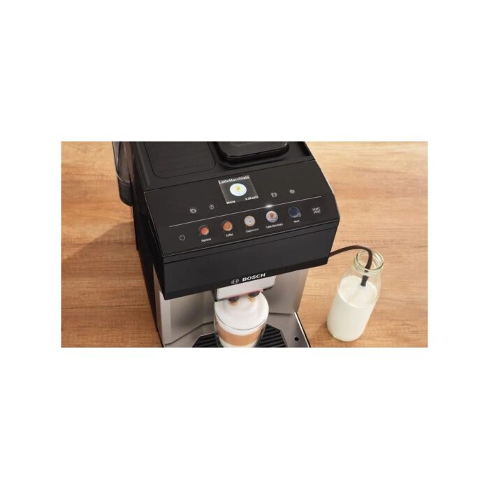 Bosch TPE40307 Tam Otomatik Kahve Makinesi Metalik Inox Gümüş Piyano Siyah - Görsel 2