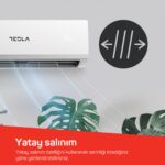 Tesla 12.000 Btu Duvar Tipi Split Klima Seti Beyaz (Arzum AR070 Vantilatör Hediyeli) - Görsel 3