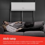 Tesla 12.000 Btu Duvar Tipi Split Klima Seti Beyaz (Arzum AR070 Vantilatör Hediyeli) - Görsel 4