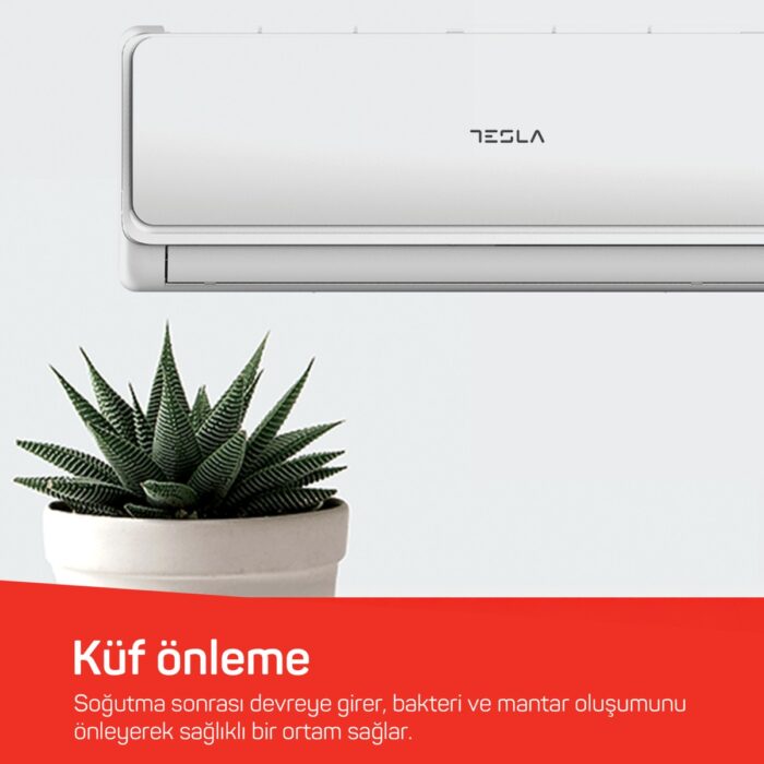 Tesla 12.000 Btu Duvar Tipi Split Klima Seti Beyaz (Arzum AR070 Vantilatör Hediyeli) - Görsel 5
