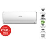 Tesla 12.000 Btu Duvar Tipi Split Klima Seti Beyaz (Arzum AR070 Vantilatör Hediyeli)