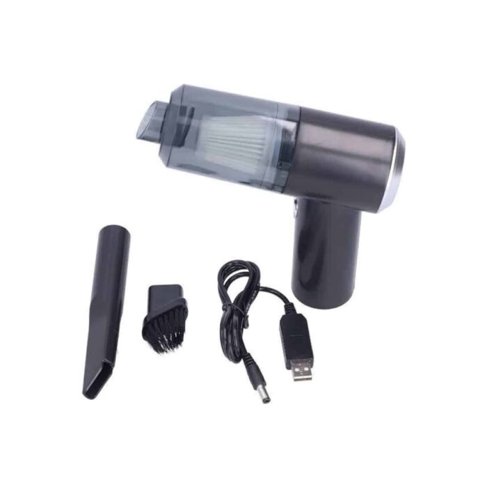 Vakumlu Süpürge Şarjlı Elektrikli Mini Taşınabilir Uzun Ömürlü Hazneli - Görsel 4