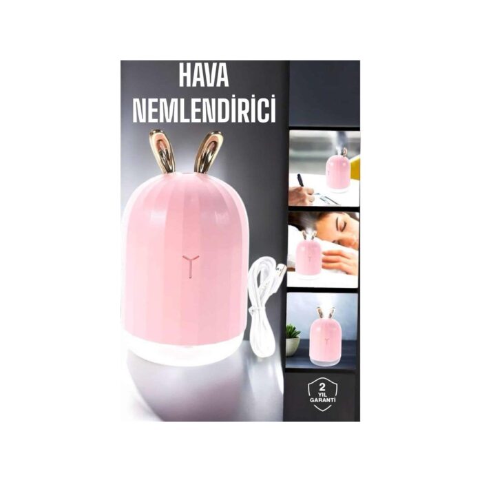 AyrStore Aromaterapi Hava Temizleyici Buhar Makinesi Taşınabilir Şarjlı - Görsel 2