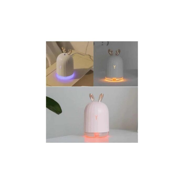 AyrStore Hava Nemlendirici Ultrasonik Aromaterapi Difüzör Tavşan Nemlendirici - Görsel 5