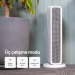 Xenon Smart Akıllı Fanlı Isıtıcı İç Mekan Wi-Fi Isıtma Cihazı Ultra Sessiz Ptc Seramik Space Heater (2000W) X7440 - Görsel 3