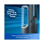 Philips  AMF870/15 8000 Serisi Air Performer 3in1 Hava Temizleme Cihazı, 270 m3/sa Temiz Hava Hızı (CADR), Fan ve Isıtıcı, Air+ Uygulaması,